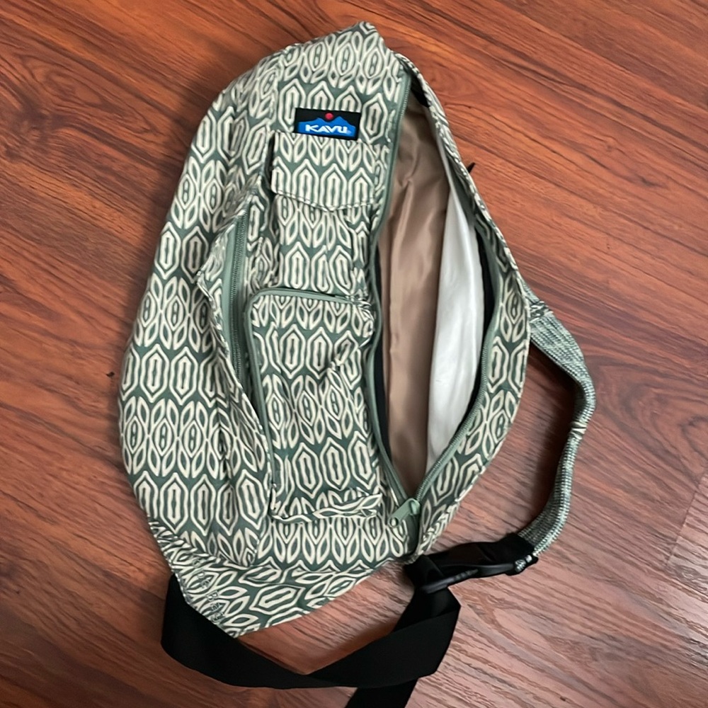 Kavu Mini Bag Green Pattern
